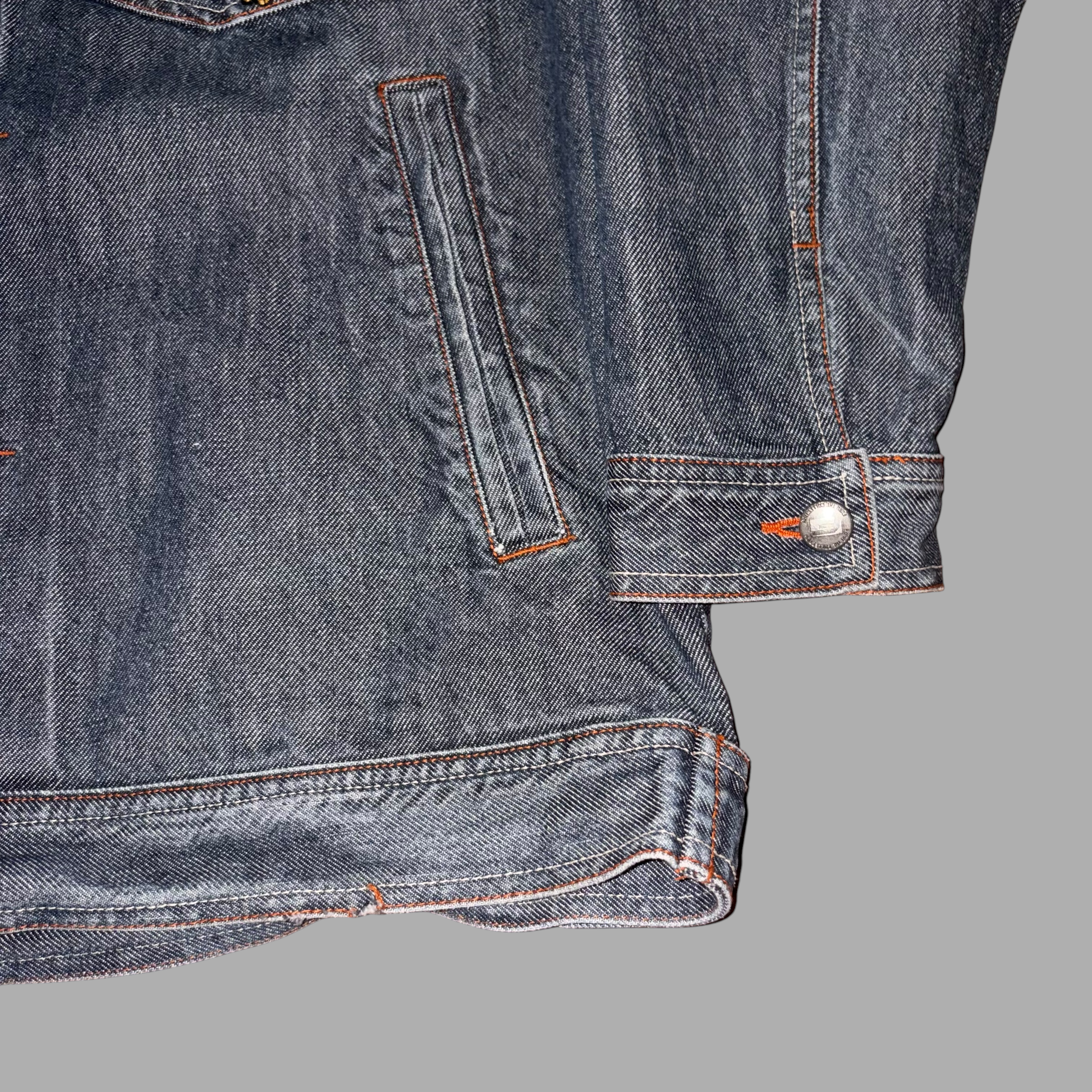 Giacca in Jeans Platinum FUBU Fat Albert (L)