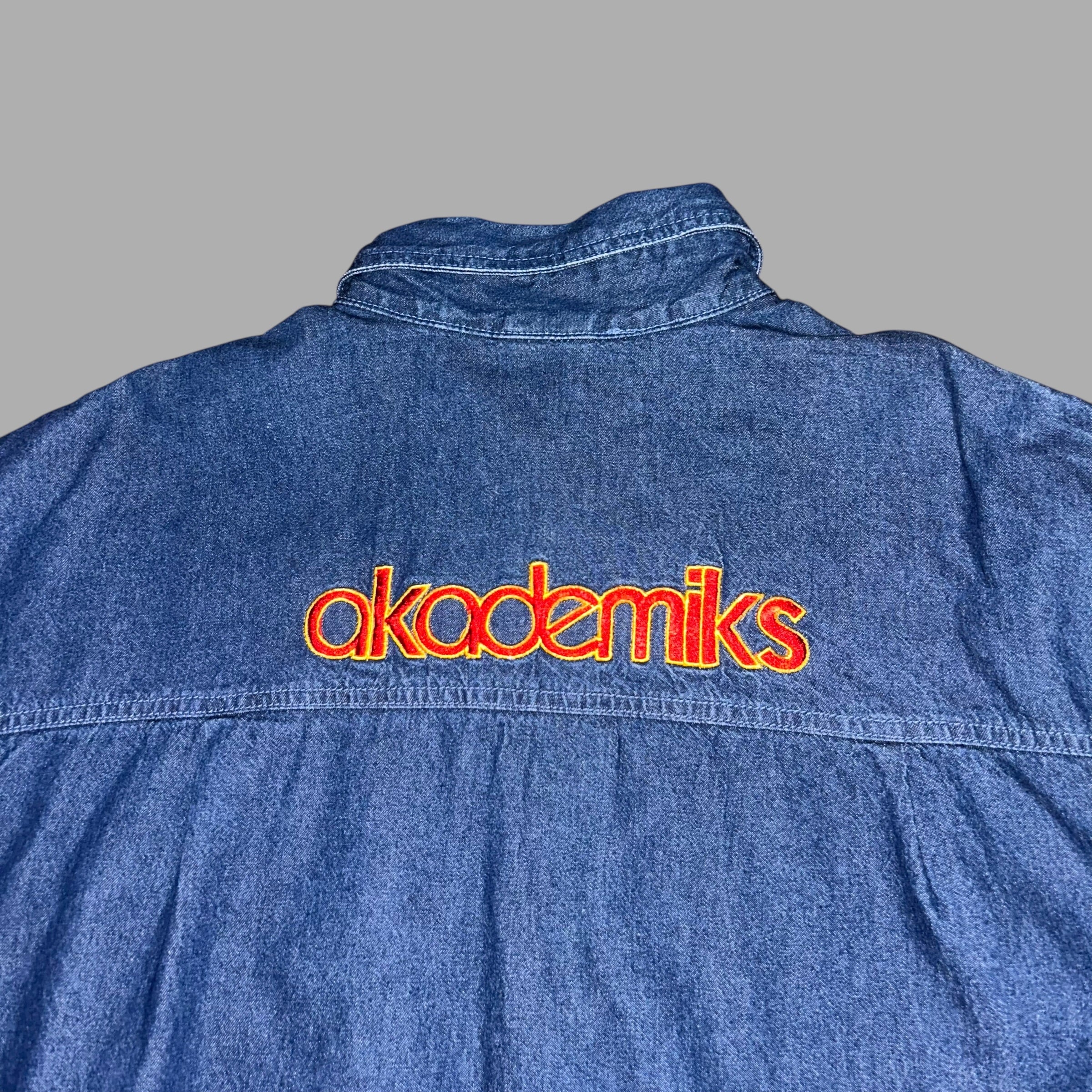 Giacca in Jeans Akademiks Vintage (XL)