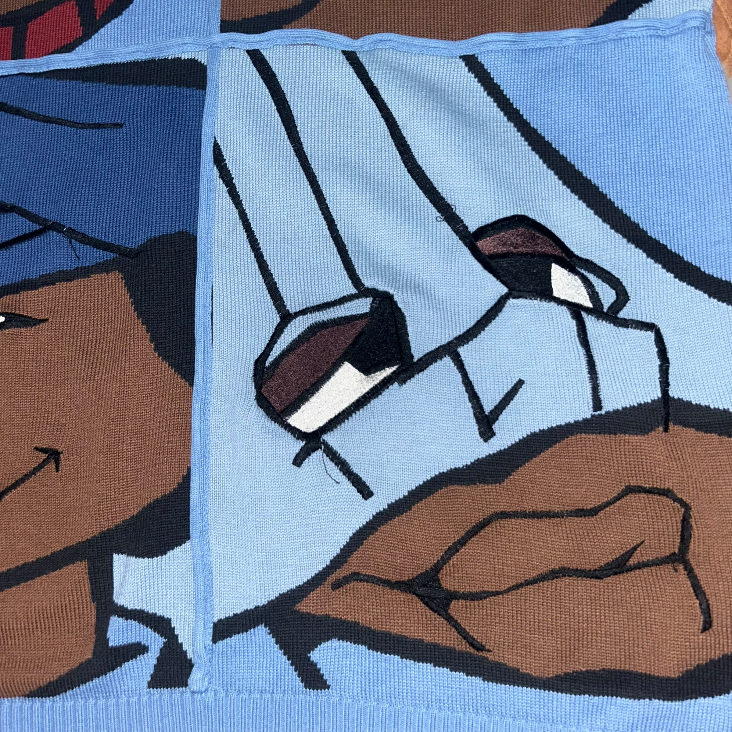 Maglione Platinum FUBU Fat Albert Vintage (XL)