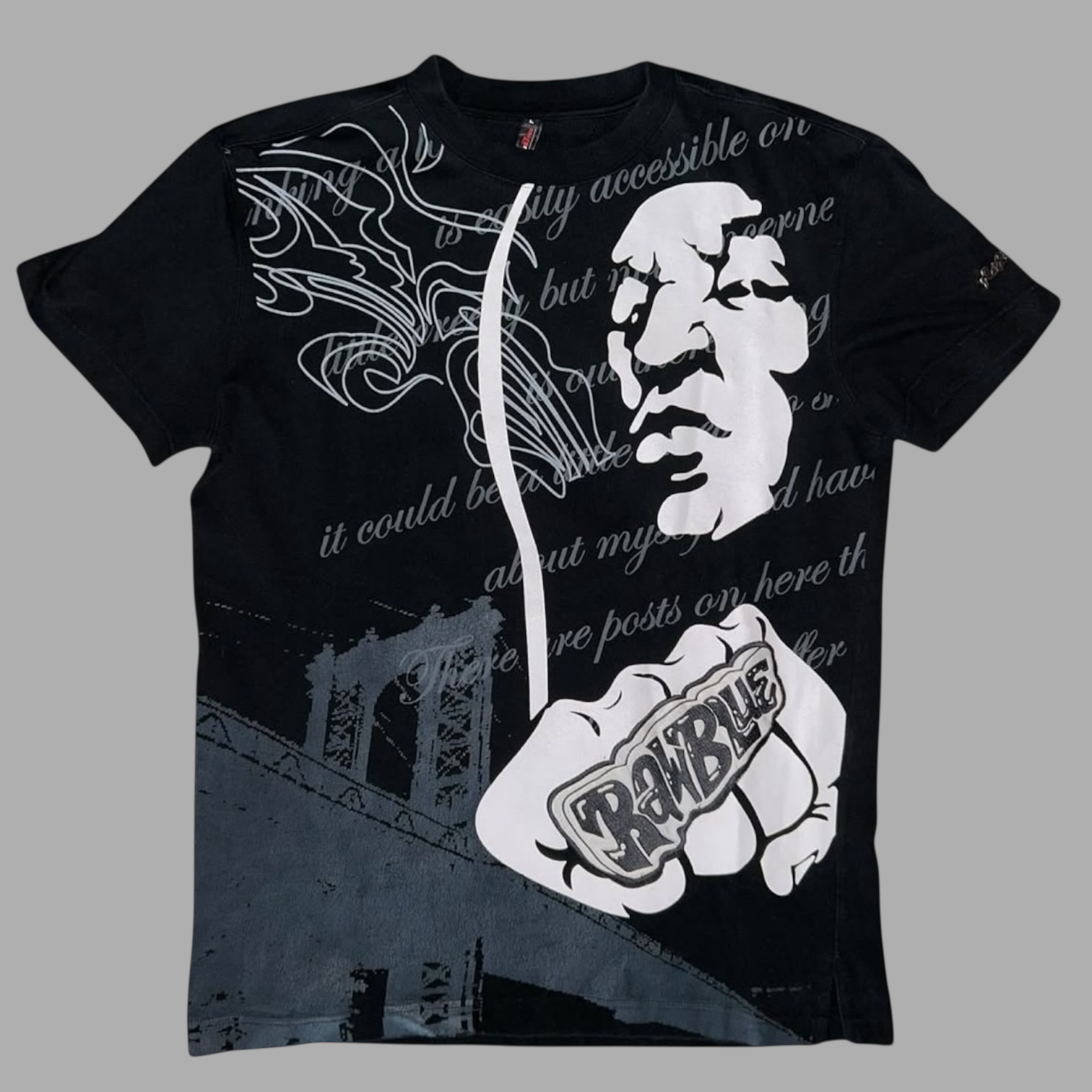 T-shirt RAW BLUE (L)