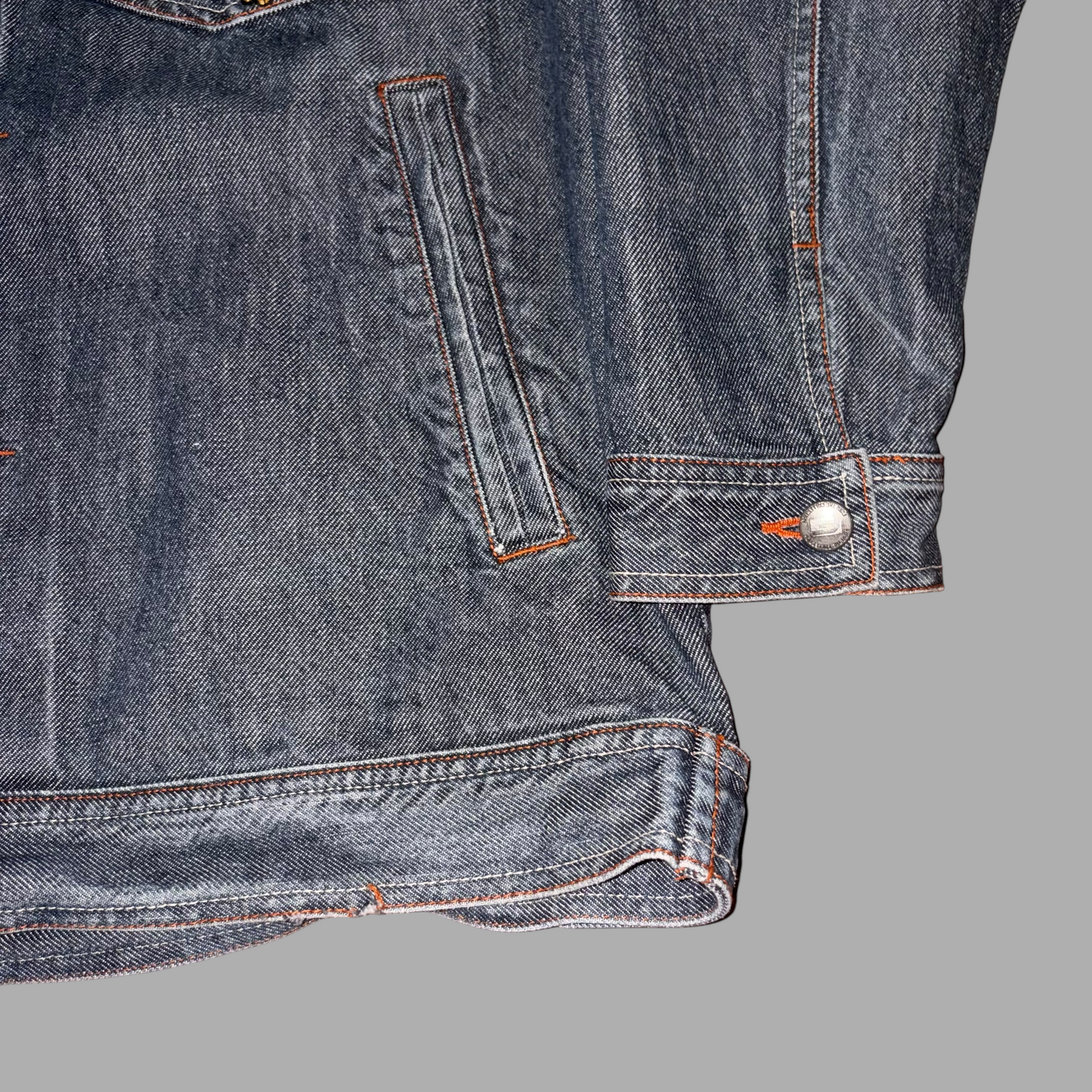 Giacca in Jeans Platinum FUBU Fat Albert  (L)