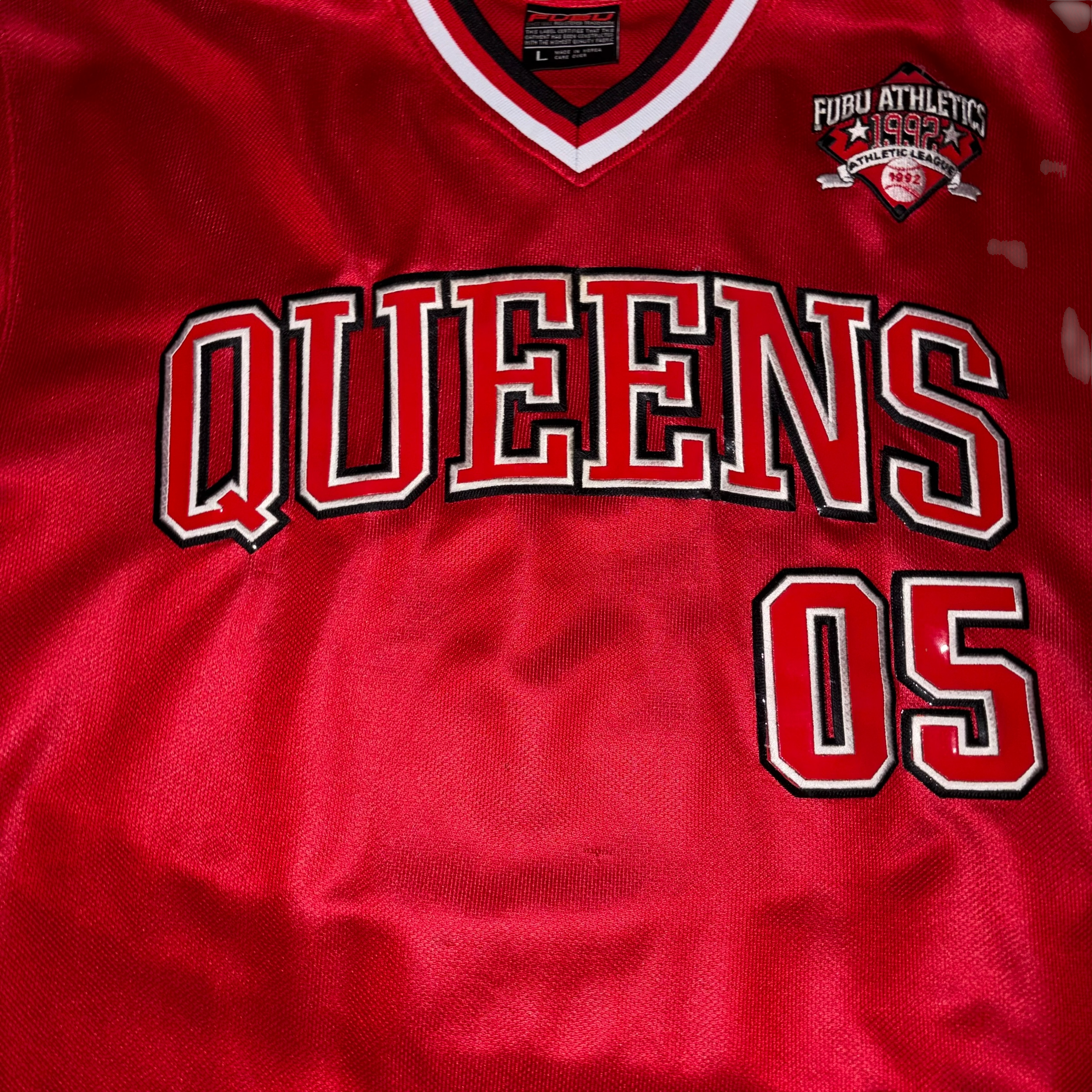 Jersey FUBU Athletics QUEENS Vintage (L)