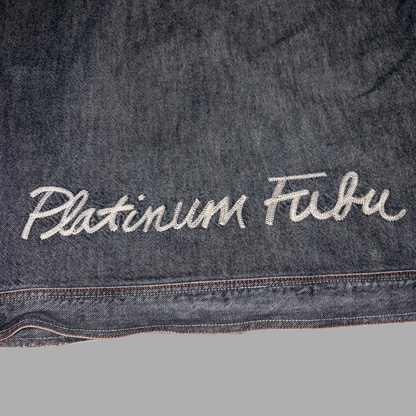 Giacca in Jeans Platinum FUBU Fat Albert  (L)