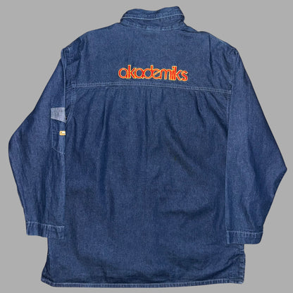 Giacca in Jeans Akademiks Vintage  (XL)