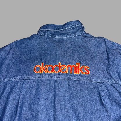 Giacca in Jeans Akademiks Vintage  (XL)