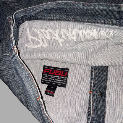 Giacca in Jeans Platinum FUBU Fat Albert  (L)