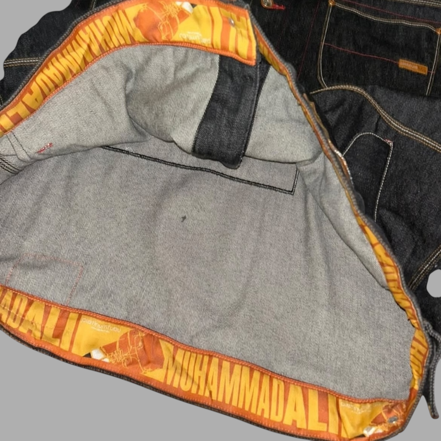 Giacca in jeans Platinum FUBU Muhammad Ali Vintage  (XL)