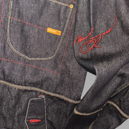 Giacca in jeans Platinum FUBU Muhammad Ali Vintage  (XL)